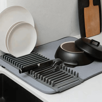 Tapete Escurridor Plegable De Cocina